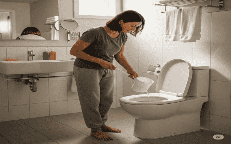 Cara Mengatasi WC Mampet Dengan Air Panas