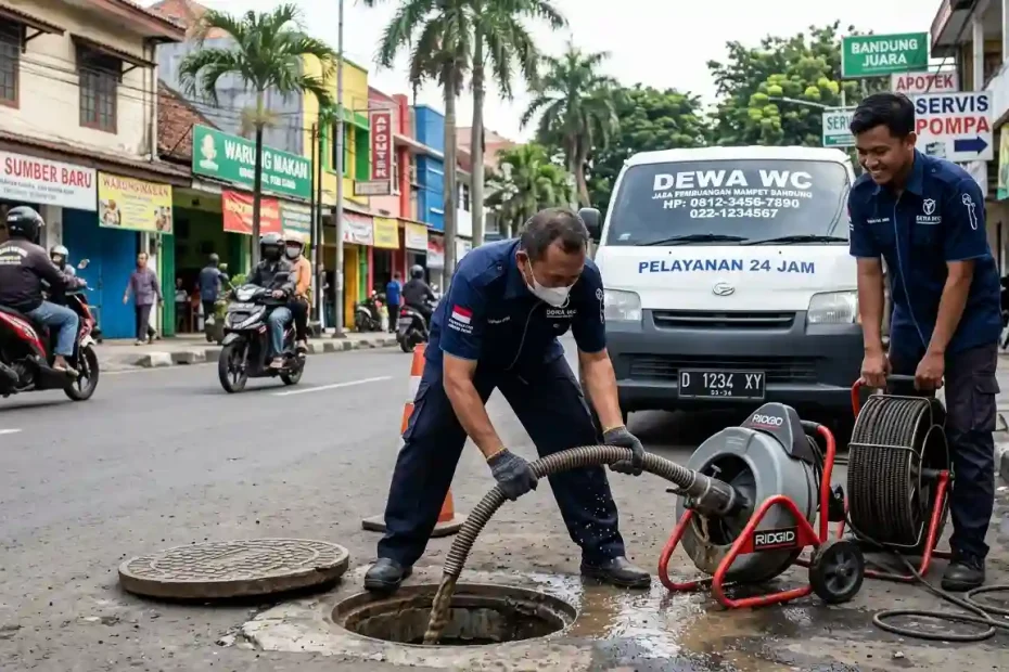 Jasa Pembuangan Mampet Bandung By Dewawc.com