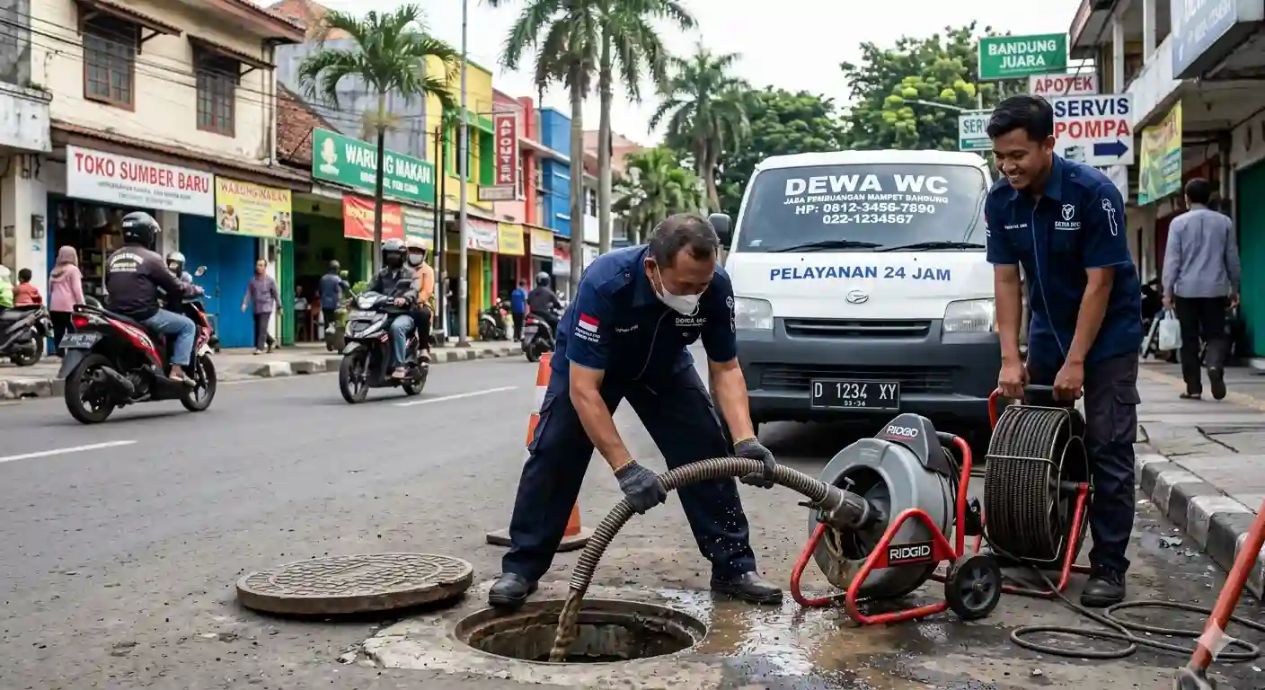 Jasa Pembuangan Mampet Bandung By Dewawc.com