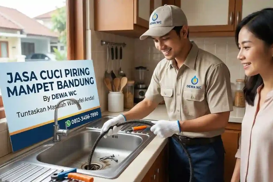 Jasa Cuci Piring Mampet Bandung Dari Dewawc.com