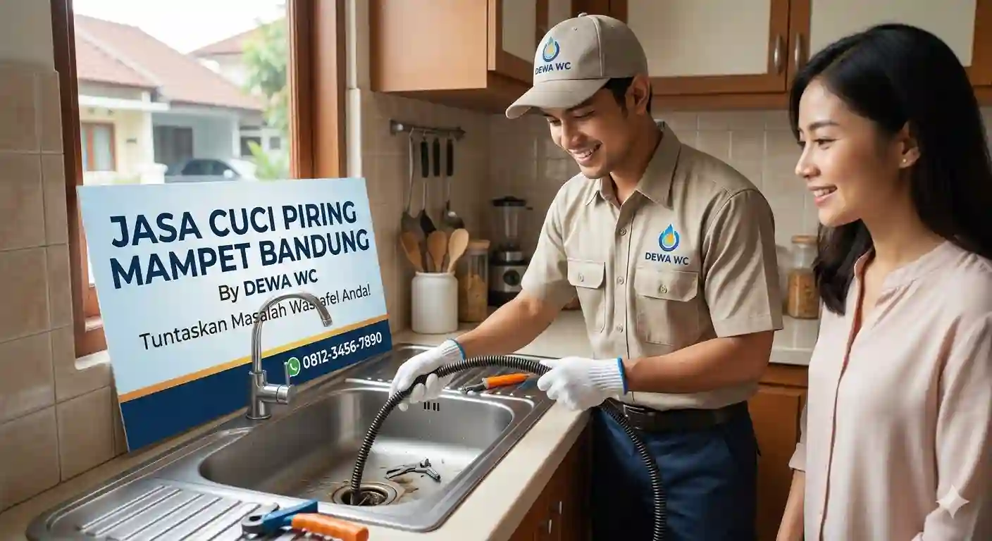 Jasa Cuci Piring Mampet Bandung Dari Dewawc.com