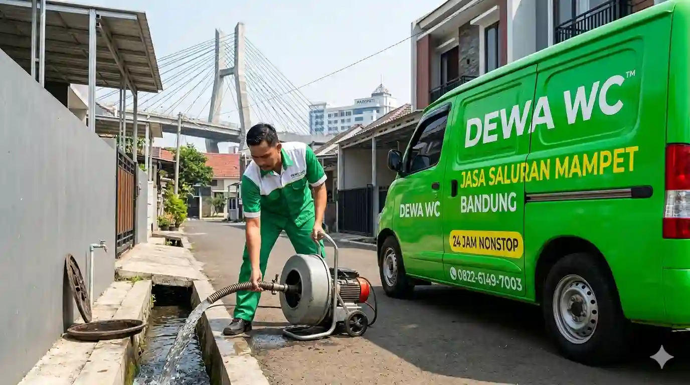 Jasa Saluran Mampet Bandung By dewawc.com